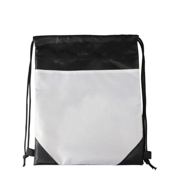 Customized Printed Sublimation Bag Blanks Oxford Cloth Promotional Drawstring Backpack