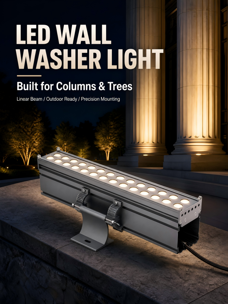 IP66 Outdoor Led Flood Light AC/DC 12W 24W Single Color Building Exterior Lighting Floodlight for Commercial Buildings