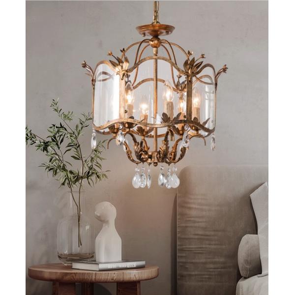 Vela Crystal Light do estudo do quarto da sala de visitas do candelabro da sala de jantar do vidro do vintage