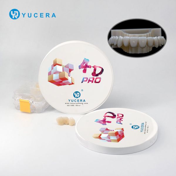 YUCERA Natural-Shade Zirconia Teeth with High Translucency and 1200MPa Strength for Cosmetic Dentistry