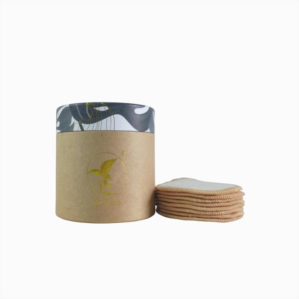 Colorful Facial Make Up Remover / Bamboo Beauty Facial Cleaning Pad