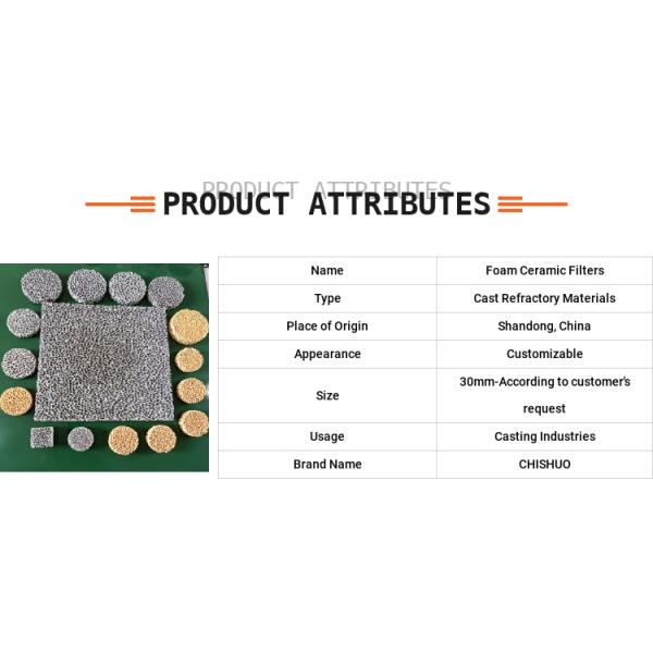 PLP Кремниевый/Циркониевый/Алюминиевый керамический промышленный керамический огнеупорный фильтр