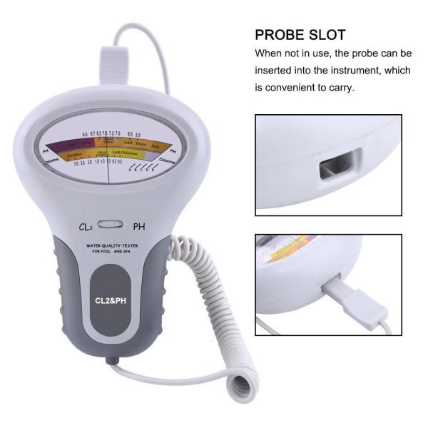 Cl2 PH Detector Pen Portable Electrical Tester for Measuring Water in Swimming Pools
