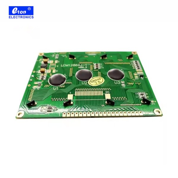 12864 Green 128x64 Graphic STN LCD Cob Module Product Category Graphic Displays