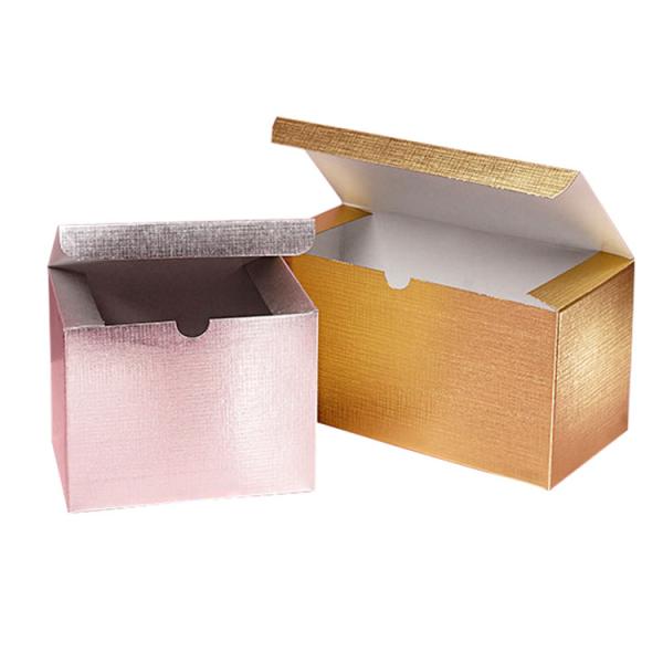 Custom Holographic Cosmetic Gift Box Packaging Wholesale With Glossy Lamination