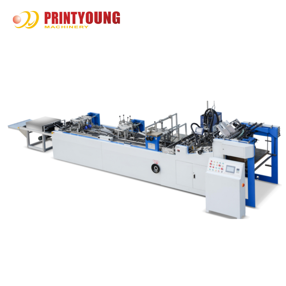 PRY-1200 PLC-Controlled High Productivity Sheet Feeding Paper Bag Tube Forming Machine