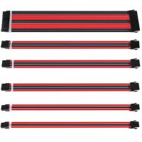 Le kit de câblage d'extension d'alimentation d'énergie de la douille GPU de carte mère d'ATX 12V 18AWG