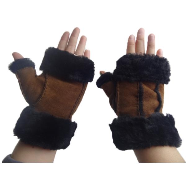 Wholesale cheap winter gloves mitten half finger gloves