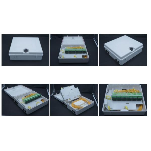 IP55 FTTH Outdoor Optical Distribution Box 24 48 Ports 500N For CATV