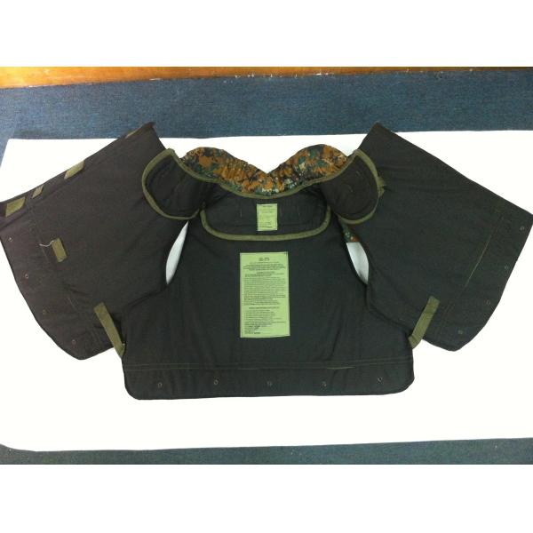 Adjustable Side Straps Military Tactical Bulletproof Vest with Soft Trauma Pad Black