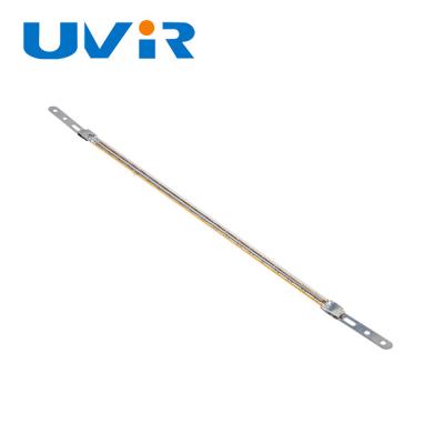 Lampe halogène IR 2000W 400V à revêtement or avec base X
