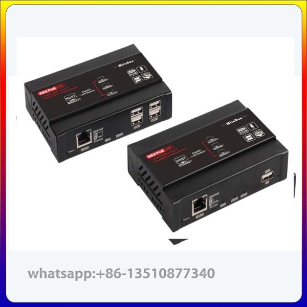 HSV563POE KVM 4K USB2.0 HUB EXTENDER