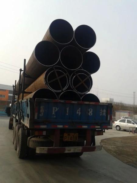 ASTM A672 GR.B60 Class12 Longitudinal Welded Pipe for Pressure Vessels