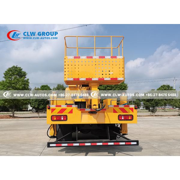 платформы заграждения 32M тележка ведра подъема заграждения Manlift телескопичной гидравлическая воздушная