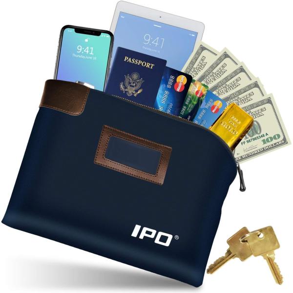 Водонепроницаемая сумка с замком и двумя ключами, 11х8,6 дюйма, бумажная сумка, сумка с монетом, с циппом,