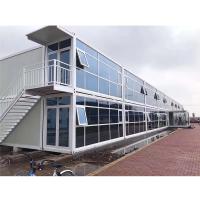 Casas de contenedores portátiles expandibles de dos pisos de 20 a 40 pies