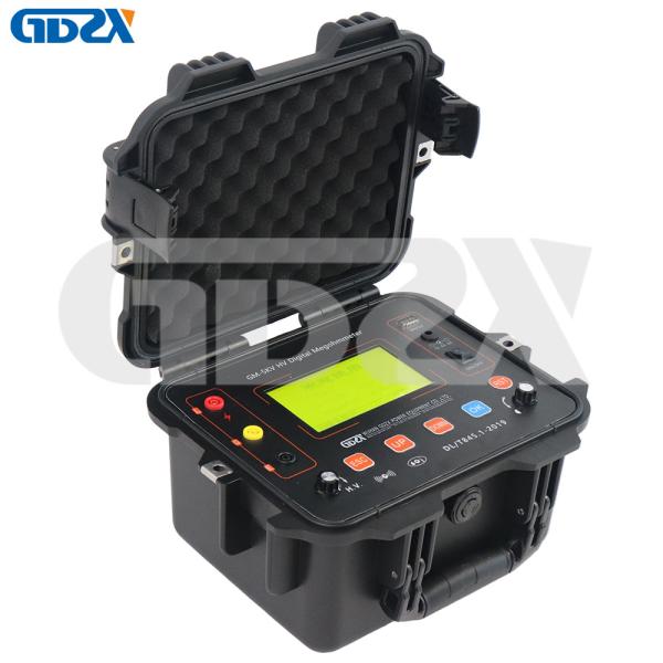 Equipamento de Teste de Resistência de Isolamento Ajustável de Tensão de 5KV com Controle por Microcomputador GM-5KV