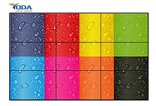 YODA 75 Narrow Bezel Indoor LCD Video Wall 500cd/M2 1649.66X927.94 MM