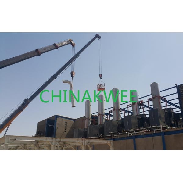 Water and air Cooling HFO heavy fuel oil Natural gas Fired Power Plant , Diesel Generator Set Power Plant
