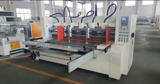 Durable Industrial Die Cutting Machine Auto Lead Edge Feeder Thin Blade Slitter Scorer Machine