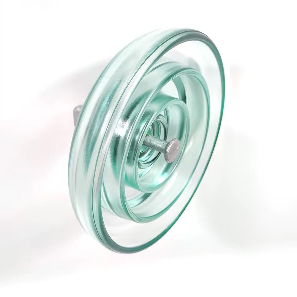 12S/20kA Standard Disc-shaped Suspension Glass Insulator