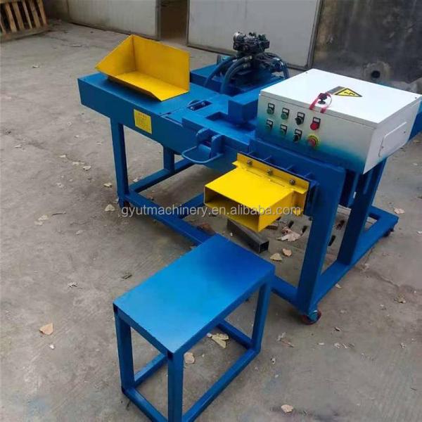 710 KG Capacidade Baler de trapo hidráulico para pesagem e embalagem de roupas usadas Trapos