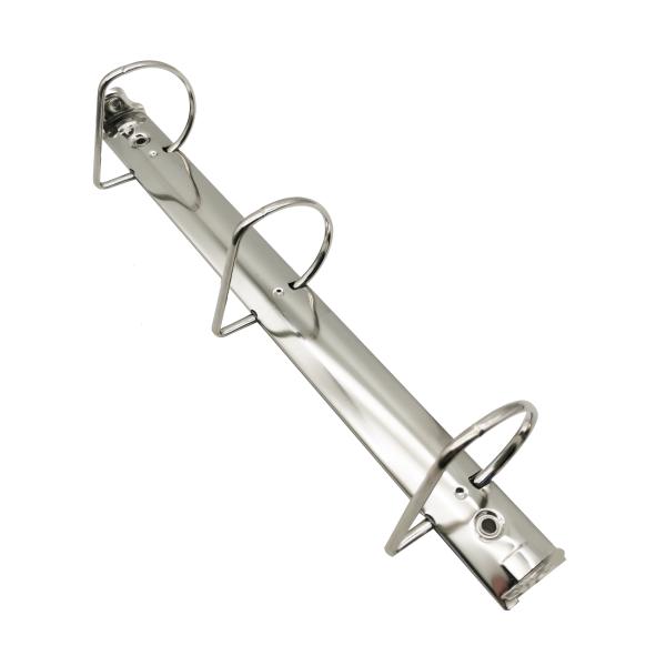 Metal Slant D shape Ring Binder clip 2 inch Silver A4 Metal accessories for folders Ring Binder Mechanism STD280-3-50/26