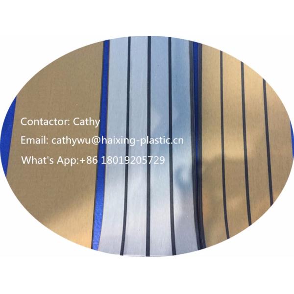 Наружный пол из синтетического тикового дерева для судов, устойчивый к коррозии и износу морской водой