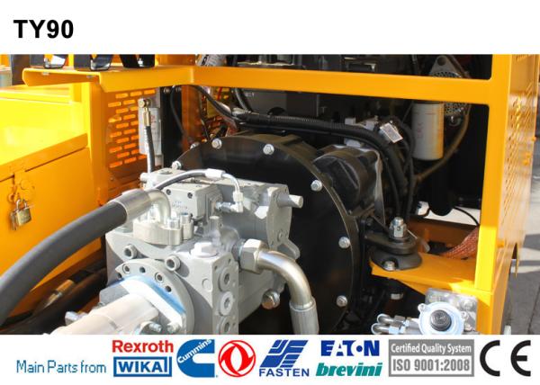 Équipement de pose de câbles aériens 9T Tireur hydraulique électrique