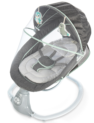 OEM Pink Automatic Electric Cradle Swing Multiple Speed Settings