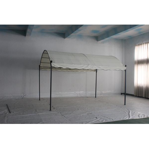 Not Coated Steel Enclosed Modern Waterproof Outdoor BBQ Camping Patio Solar Gazebo