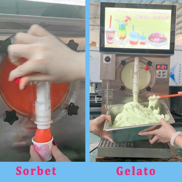 Машина мороженого Puppie слякотная делая итальянское коммерчески Granita замороженное