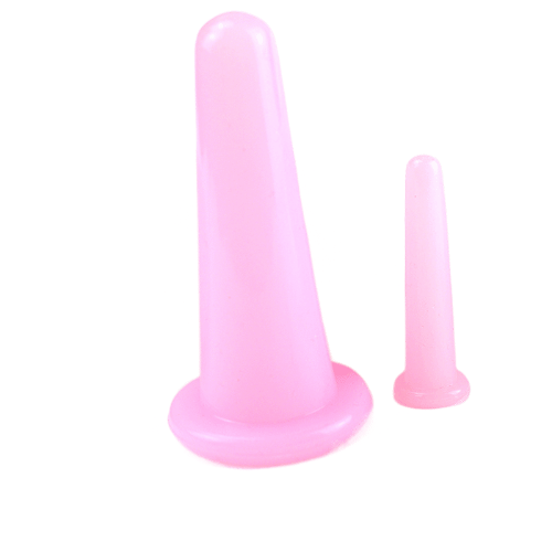2PCS Silicone Massage Cup Set for Anti Cellulite and Health Care Personal Cupping Essential