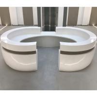 Réception ronde sans couture de NFS 300C Front Office Reception Desk Joint