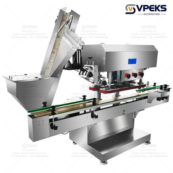 0.6-0.8Mpa Air Pressure Bottle Capping Machine Automatic