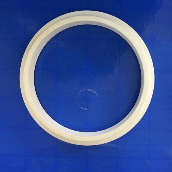 Alumina Zirconia Ceramic Sleeve Washer / Ceramic Sleeve Bushing Size Customized