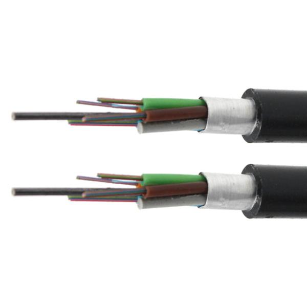 Underground Armoured G652D Direct Bury Fiber Cable GYTA 24 48 96 Core