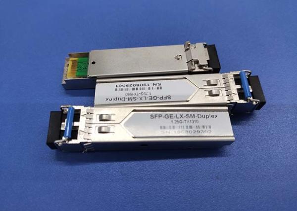 1310nm 20KM 100BASE-LX SFP Transceiver Module Single Mode Duplex LC ISO9001 Approved