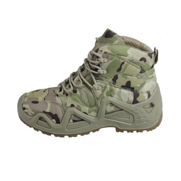 Combat Style PUPU Outsole with Mesh Lining Material Shengjie Brand Customized Army Boots Outdoot Shoes