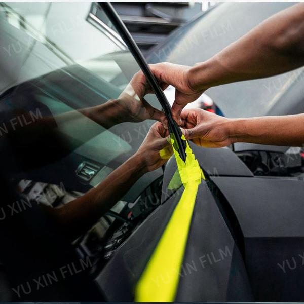 Self Adhesive 3 Mil Safety Film 99%IR Blocking Automotive Security Film Wet Application