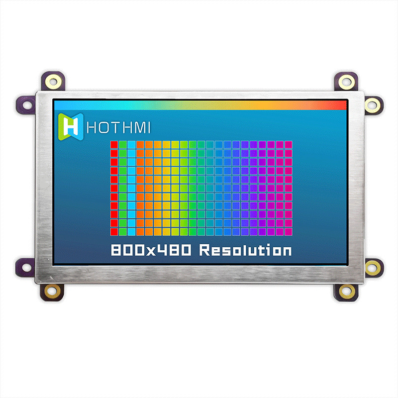 Промышленный VGA HI LCD модуль, 600cd/M2 5 дюймовый LCD экран HI TFT-050T61SVHDVNSDC