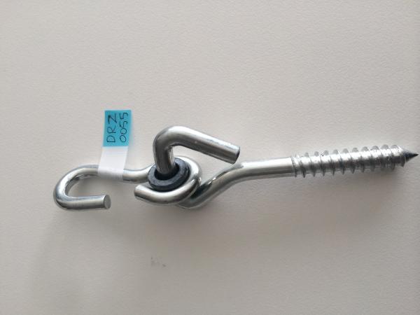 Wooden Screw Bolt Swing Hanger Hook Steel Zinc Plated Steel Zinc plated pig nail type