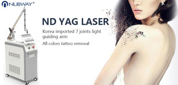 Q Switch ND Yag Laser 1064nm 532nm Pigment & Tattoo Removal Machine Carbon Peeling