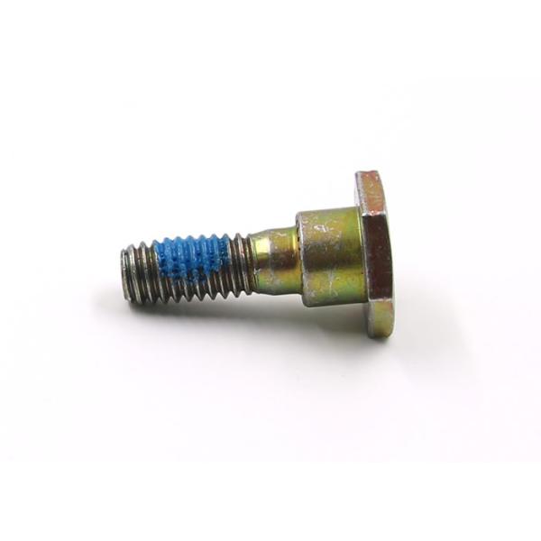 Grade 5 Custom Screws Bolts , Hex Head Shoulder Bolt with Nyloc Nylon Torque Patch