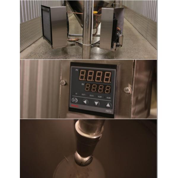 Домой Пивоварение Пивоварение Танк GHO 150L SUS304 Конический ферментатор с холодильником