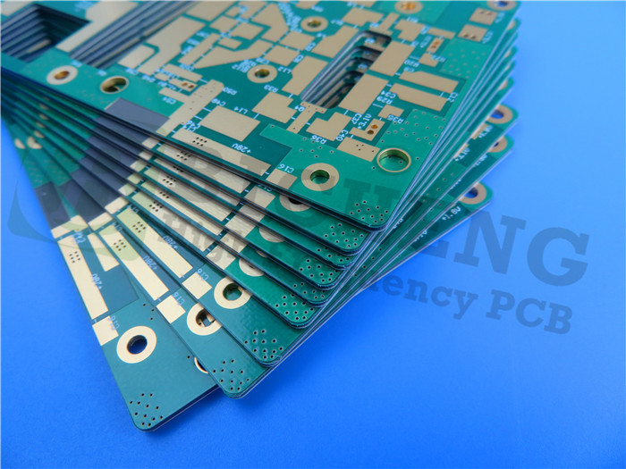 Двойник доски 10mil PCB RT5880LZ разнослоистый Rogers встал на сторону