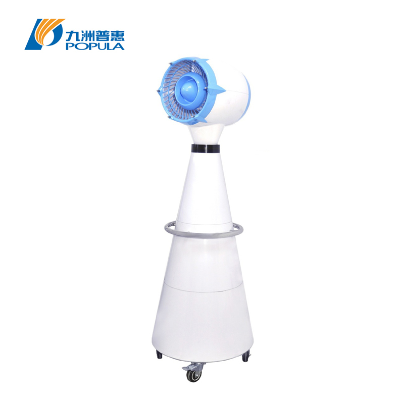 Mobile Pressure Type Misting Cooling Fan IPX5 Waterproof With DC Variable Speed Motor