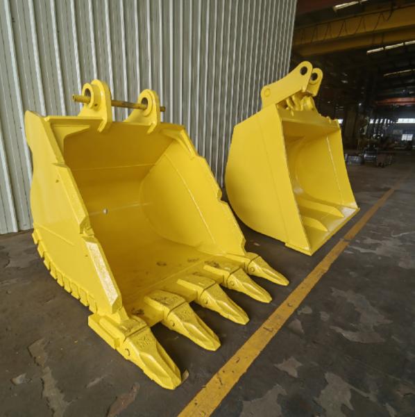 Construction Machinery CAT330 Excavator Bucket 30ton Excavator Heavy Duty Rock Bucket for A telescopic dipper attachment