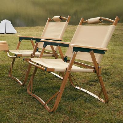 Ultralight Camping Chair Aluminum Frame 2.3kg Foldable 52x43x62cm