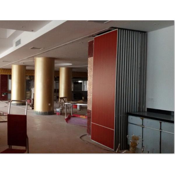 Acoustic Room Dividers Movable , Sandwich Panel Walls Single Or Double Door